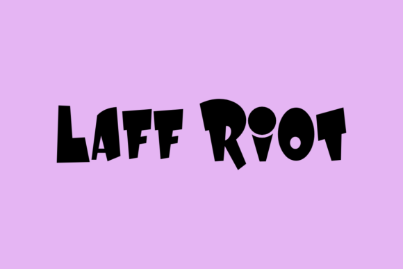 Bringing Playful Energy to Your Shop with the Laff Riot Typeface