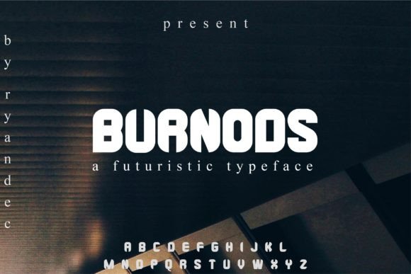 Burnods: A Modern Display Font for Web Design
