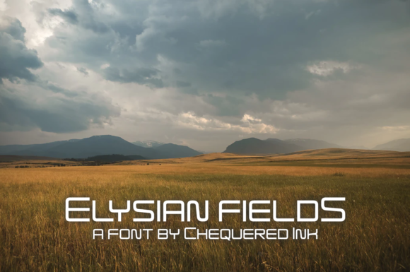 Elysian Fields: The Creative Font That Elevates Your Brand Identity