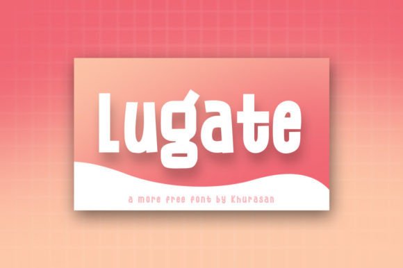 Enhance Your Brand with the Modern Lugate Font