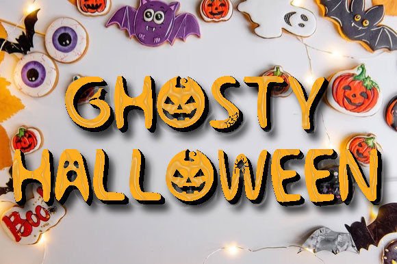 Ghosty: The Spooky Display Font That Elevates Small Business Branding