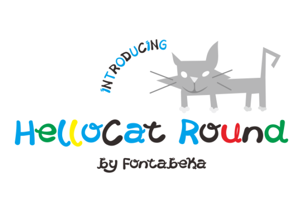 HelloCat Round: The Friendly Typeface for Small Business Branding
