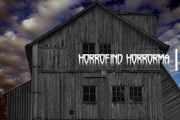 Horrofind Horrorma: A Spooky Typeface for Halloween Web Design