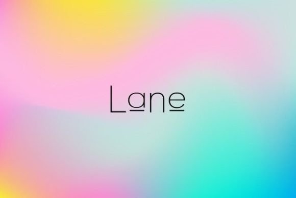 Lane: The Modern Display Typeface for Handmade Branding