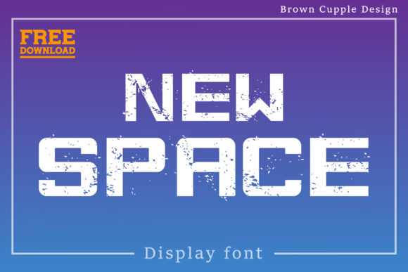 New Space: A Bold Typeface for Modern Editorial Design