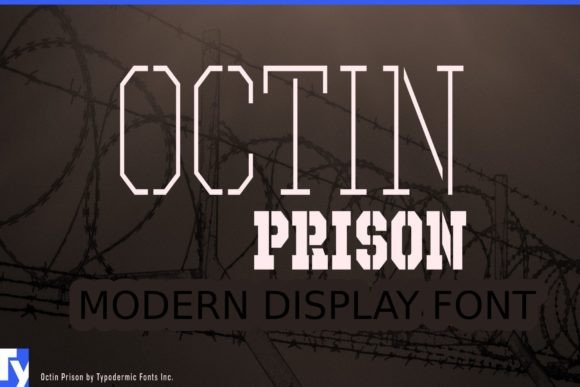 Octin Prison: The Display Typeface for Bold Web Design