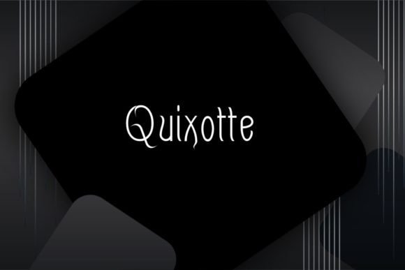 Quixotte: The Elegant Typeface That Polishes Your Brand Identity