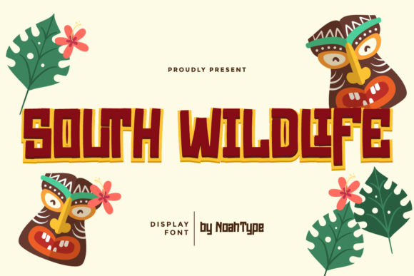 South Wildlife Font for Business Branding