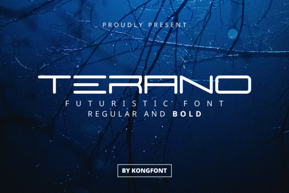 Terano: A Futuristic Display Typeface for Modern Web Design