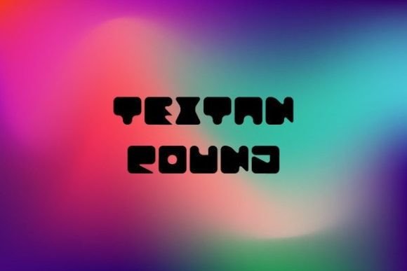 Textan Round: The Bold Display Font for Handmade Brands