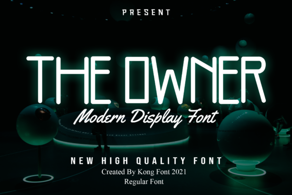 The Owner: A Modern Display Typeface for Editorial Design