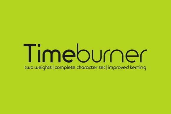 Timeburner: The Display Typeface That Elevates Campaign Visuals
