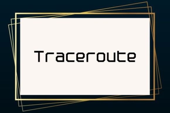 Traceroute: A Modern Display Typeface for Polished Web Design