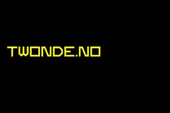 Twode.no: A Futuristic Display Font for Modern Editorial Design
