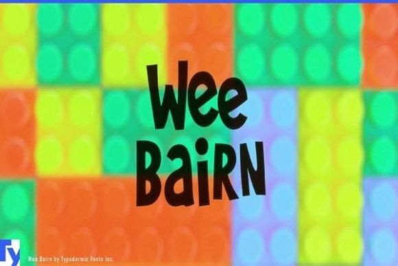 Wee Bairn: A Playful Typeface for Childhood Branding Projects